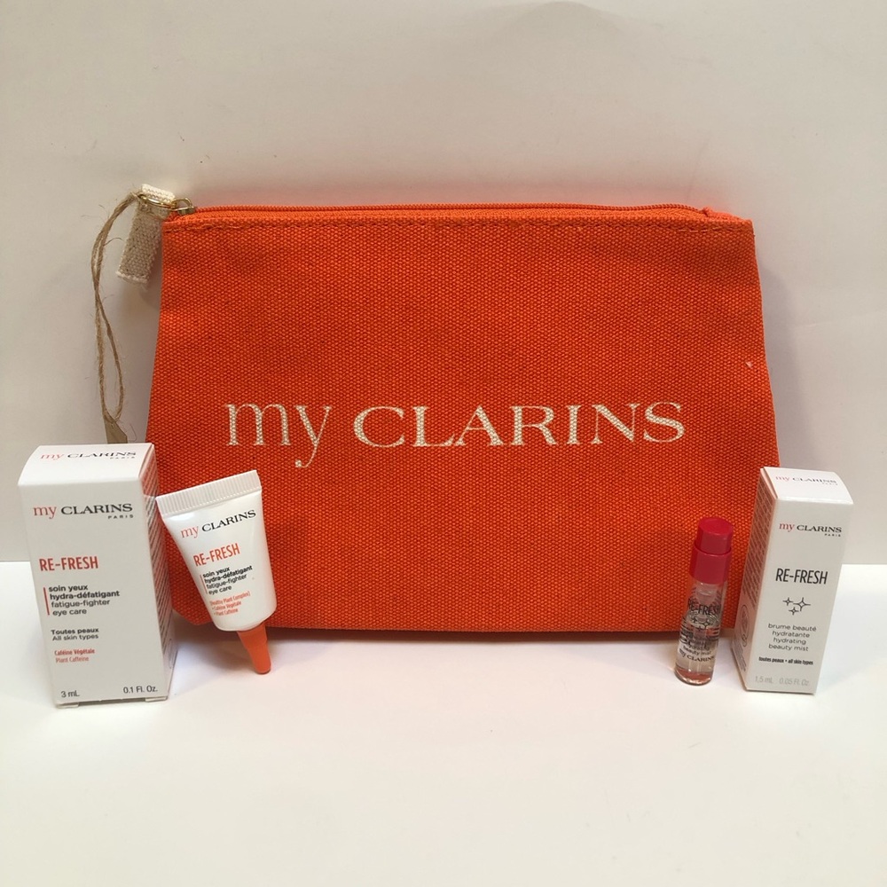 Clarins Refresh Bundle of 3 NWOT